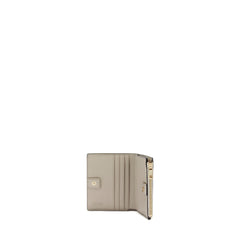 Furla Sfera Beige Bifold Slim Wallet - Small