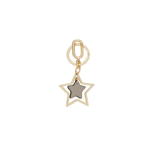 Furla Venus Beige Star Key Ring