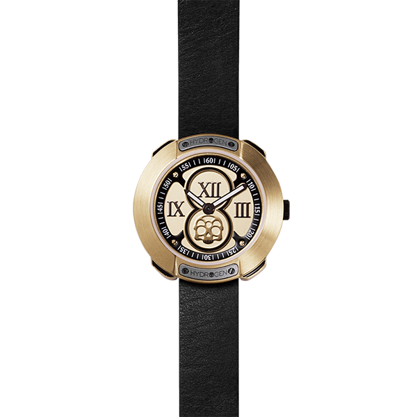 Buy Hydrogen Watch Vista Roman Gold Black Online