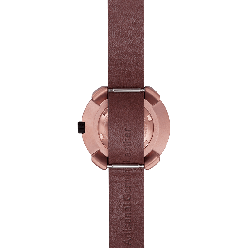 Buy Hydrogen Watch Vista Roman Rose Gold Brown Online
