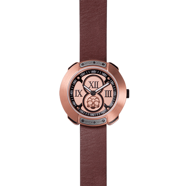 Buy Hydrogen Watch Vista Roman Rose Gold Brown Online