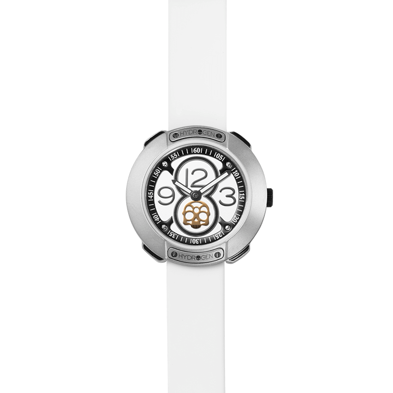 Buy Hydrogen Watch Vista Numero Silver White Online