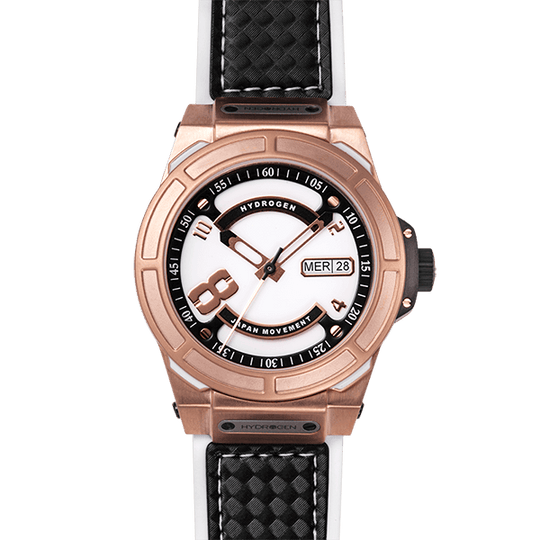 Hydrogren Otto White-Rose Gold Watch