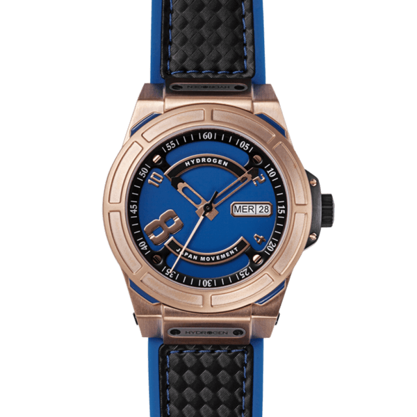 Buy Hydrogen Watch Otto Blue Rose Gold Online