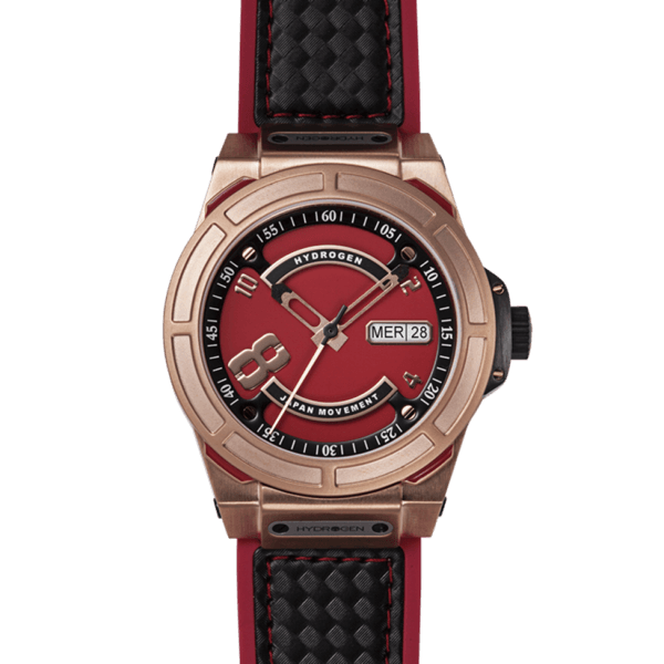 Buy Hydrogen Watch Otto Red Rose Gold Online