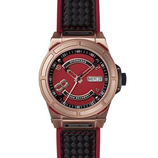Hydrogren Otto Red Rose Gold Watch