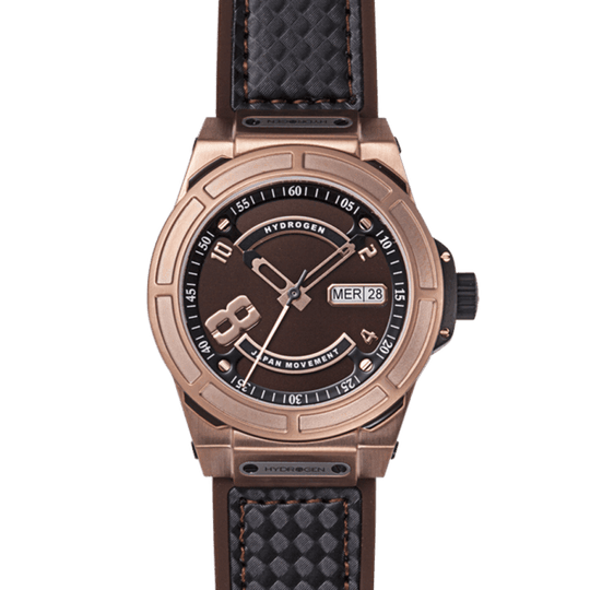 Hydrogren Otto Brown-Rose Gold Watch