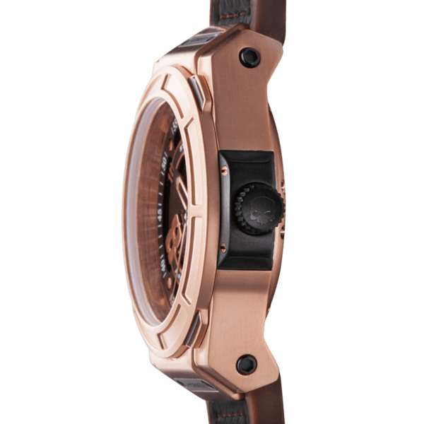 Buy Hydrogen Watch Otto Brown Rose Gold Online