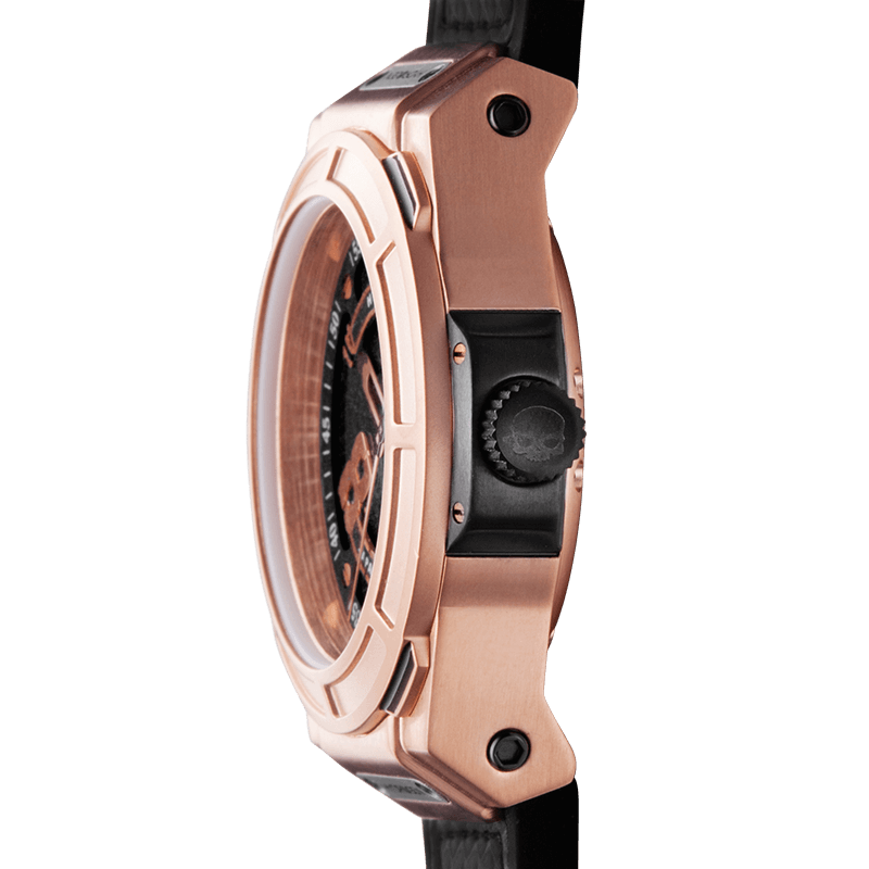 Buy Hydrogen Watch Otto Black Rose Gold Online