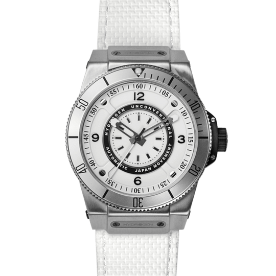 Hydrogren Sportivo Silver-White Watch