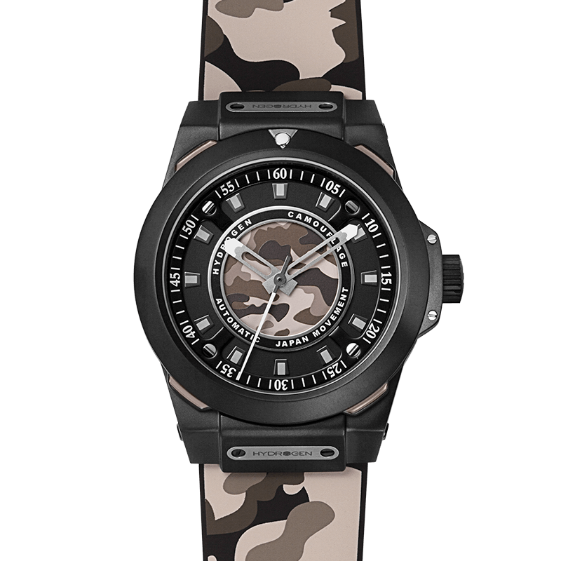 Buy Hydrogen Watch Sportivo Black Brown Camo Online