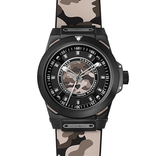 Hydrogren Sportivo Black-Brown Camo Watch