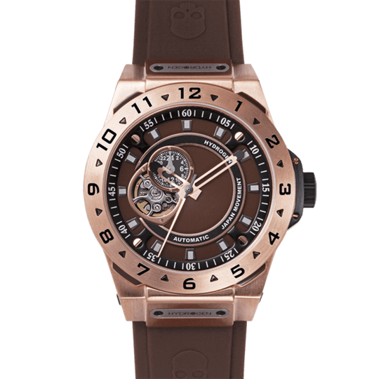 Hydrogren Vento Rose Gold-Brown Watch