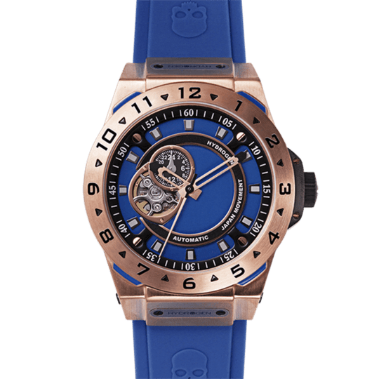 Hydrogren Vento Rose Gold-Blue Watch