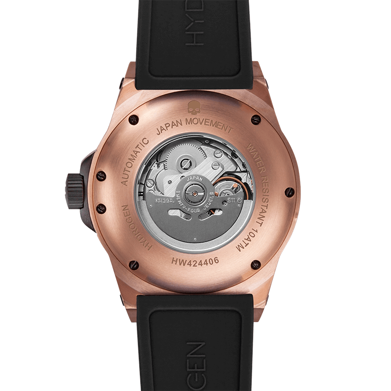 Buy Hydrogen Watch Vento Black Rose Gold Online