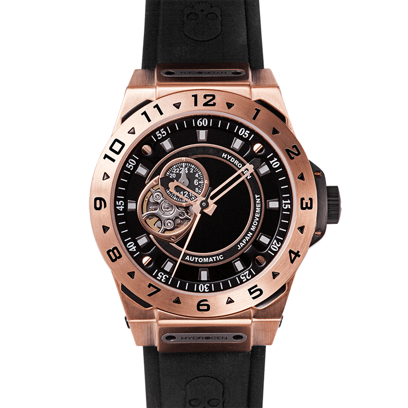 Buy Hydrogen Watch Vento Black Rose Gold Online