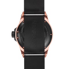 Buy Hydrogen Watch Vento Black Rose Gold Leather Online
