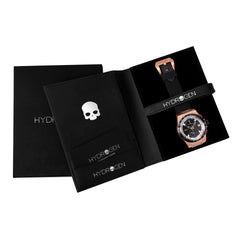 Buy Hydrogen Watch Otto Chrono Black Rose Gold Online