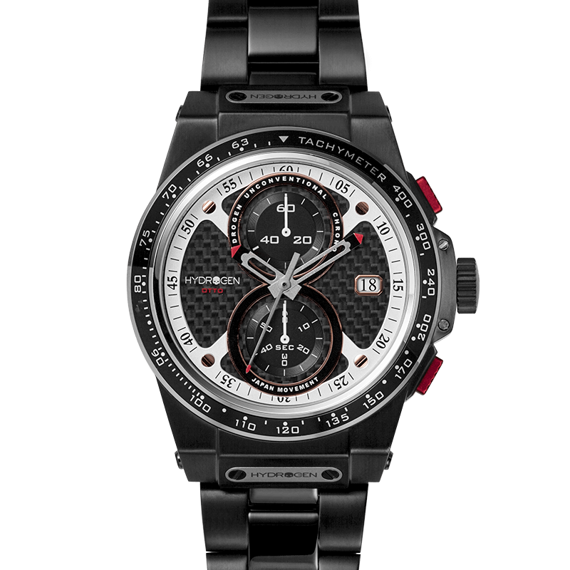Buy Hydrogen Watch Otto Chrono All Black Bracelet Online