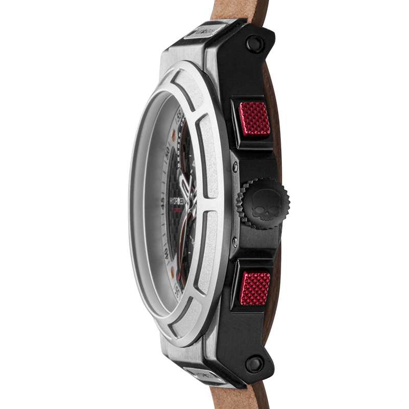 Buy Hydrogen Watch Otto Chrono Silver Black Nato Online