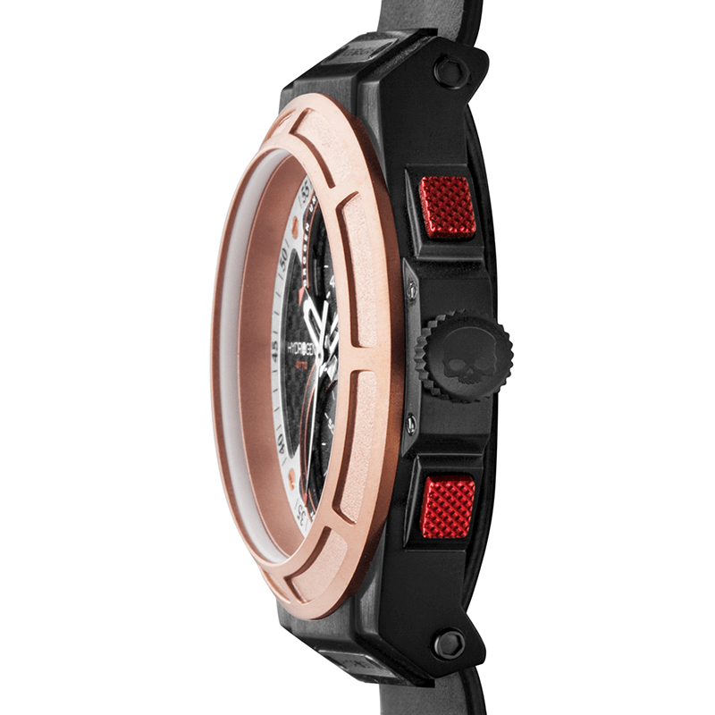 Buy Hydrogen Watch Otto Chrono Black Rose Gold Nato Online