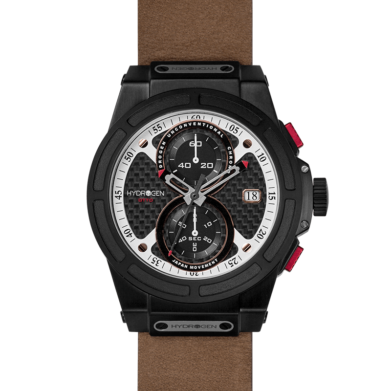 Buy Hydrogen Watch Otto Chrono All Black Nato Online