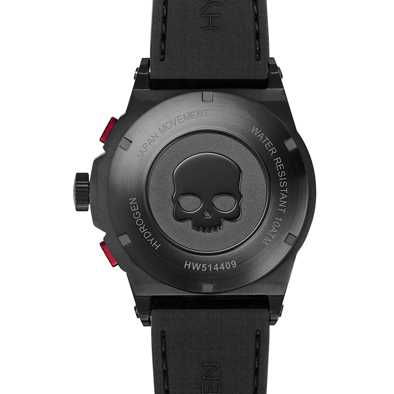 Buy Hydrogen Watch Otto Chrono Silver Matt Black Online