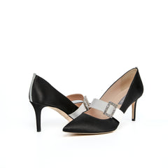 SJP By Sarah Jessica Parker Highgate Facade Satin 70mm Pumps