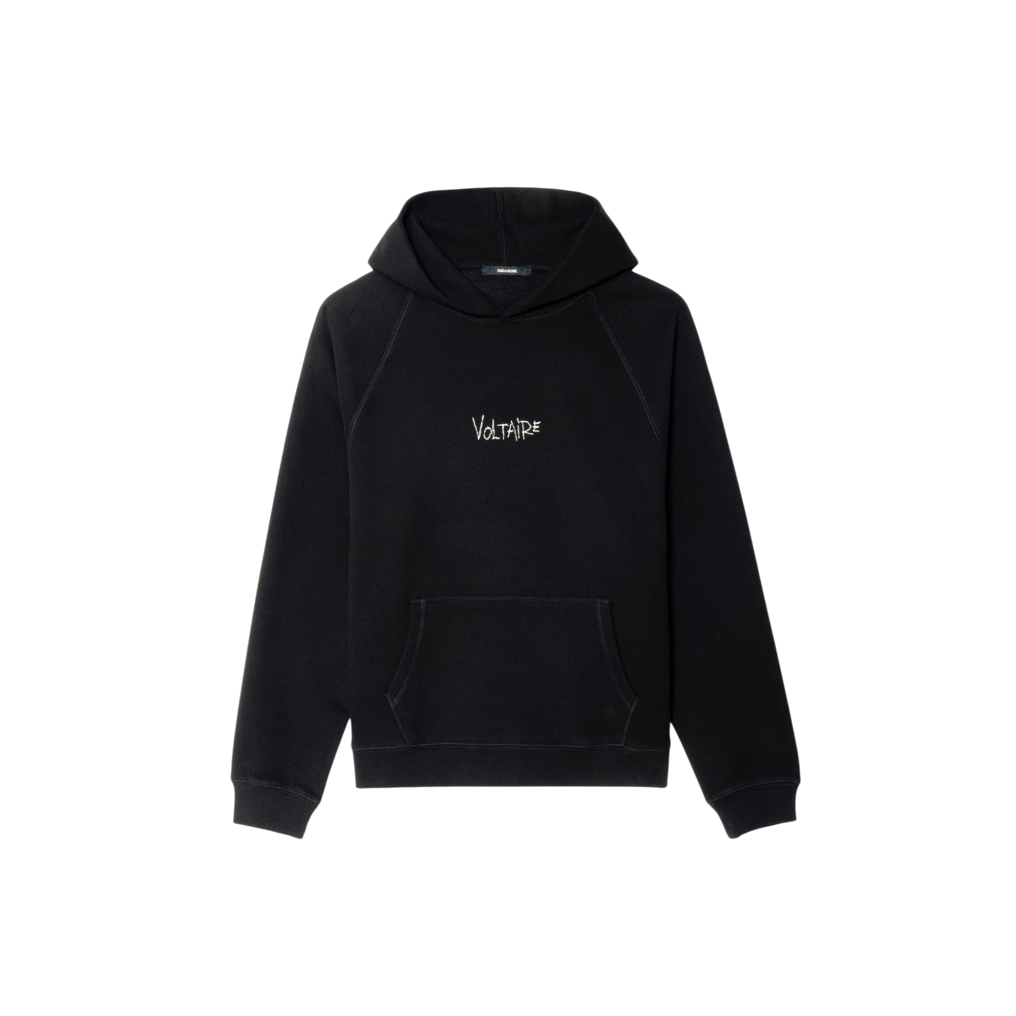 Georgy Manifesto Embroidered Hoodie - Black