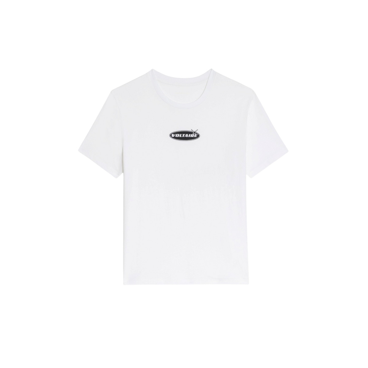 Tommy Organic Cotton Voltaire Badge T-Shirt - White