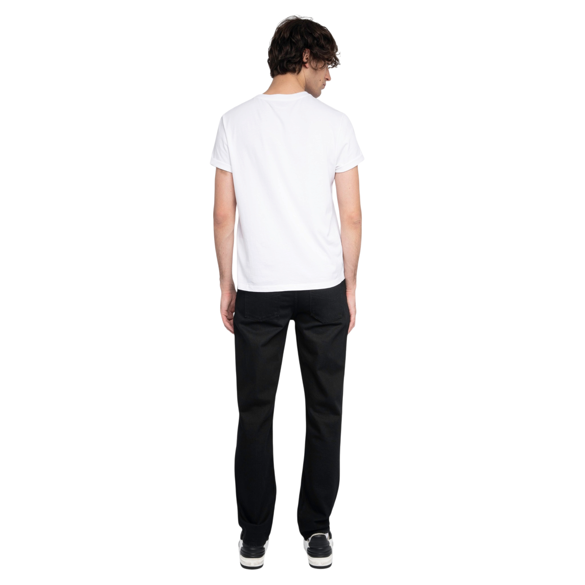 Tommy Organic Cotton Voltaire Badge T-Shirt - White