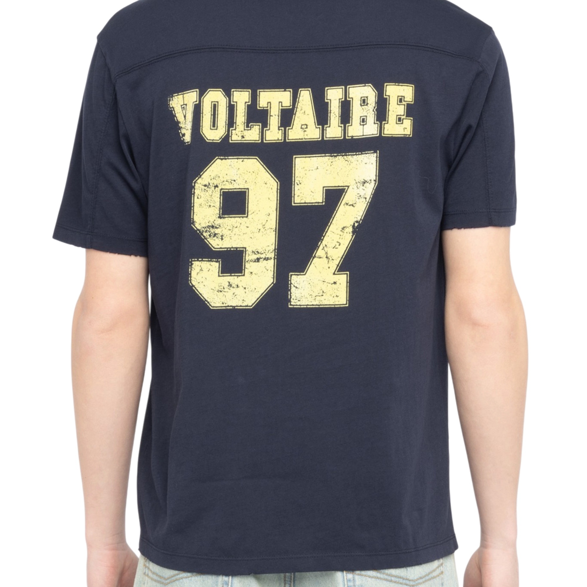 Tommy Voltaire 97 Cotton T-Shirt - Encre Navy Blue