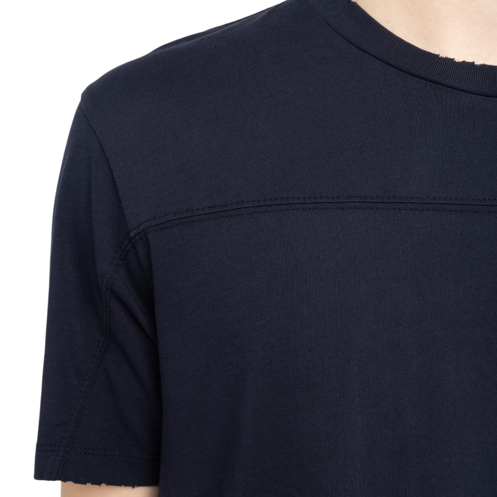 Tommy Voltaire 97 Cotton T-Shirt - Encre Navy Blue
