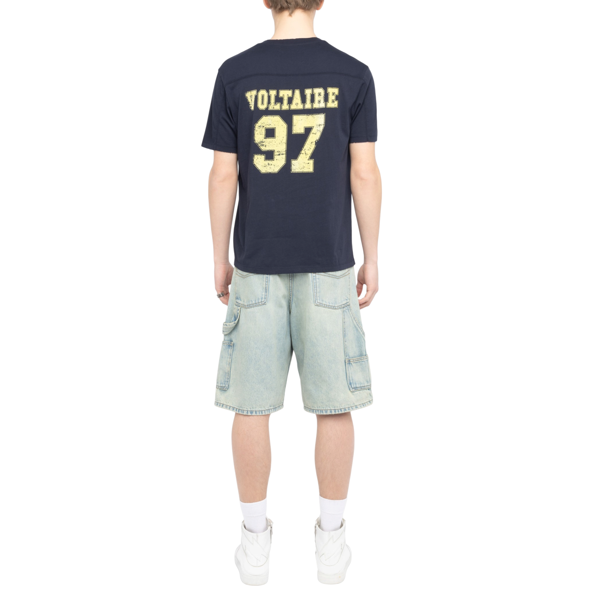 Tommy Voltaire 97 Cotton T-Shirt - Encre Navy Blue