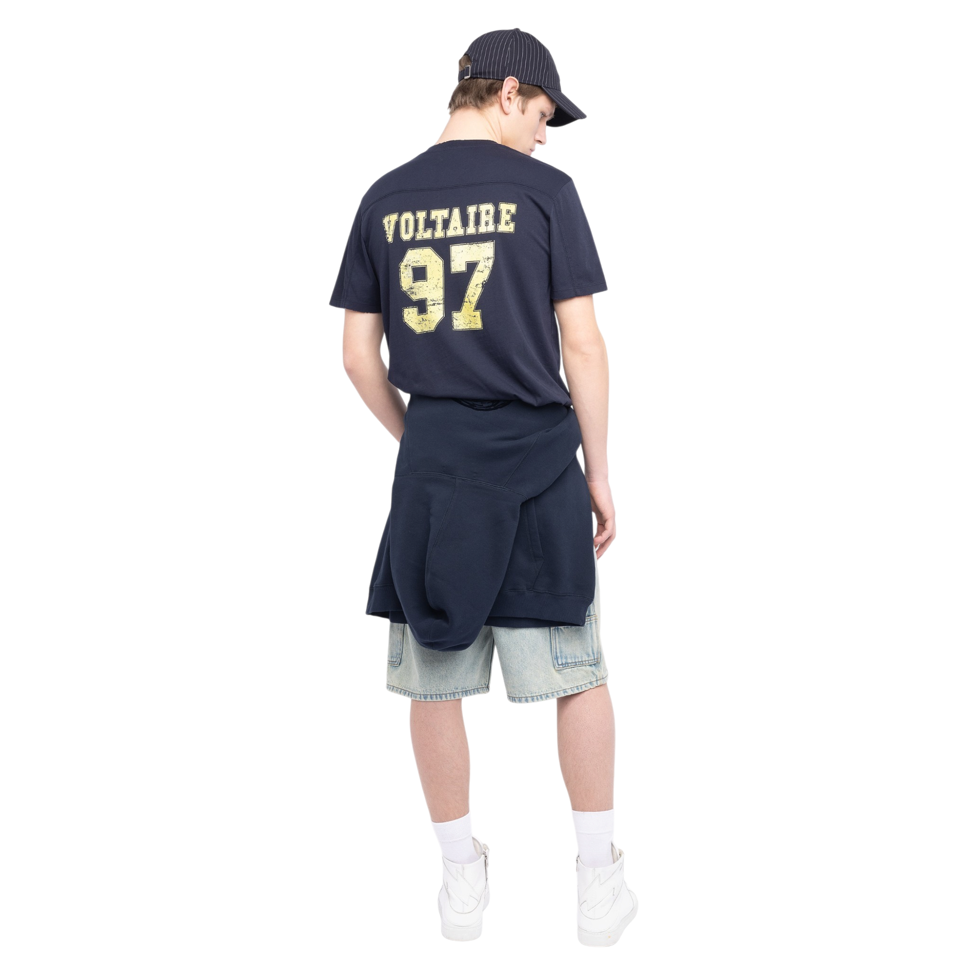 Tommy Voltaire 97 Cotton T-Shirt - Encre Navy Blue