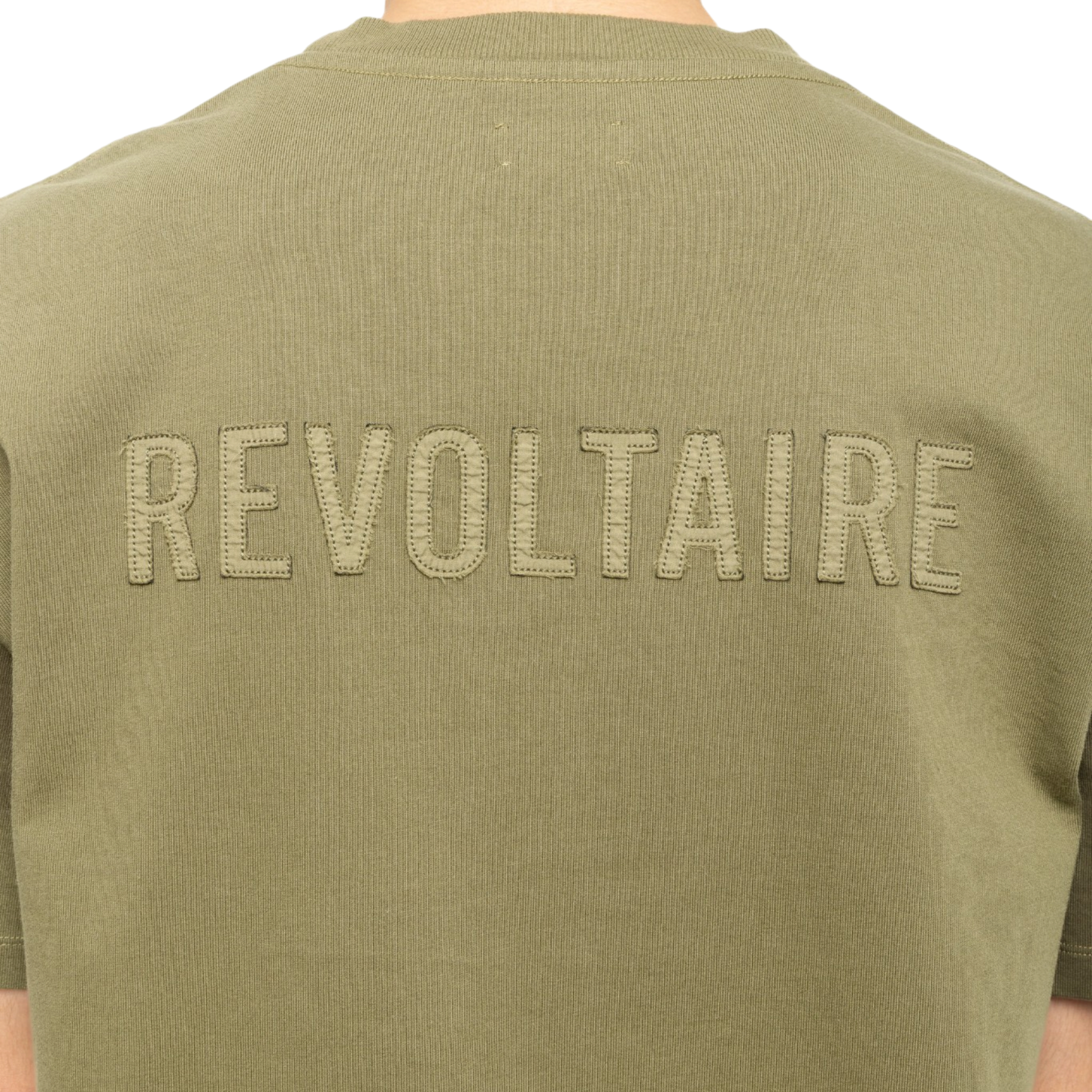 Teddyx Revoltaire Recycled Cotton T-Shirt - Mousse Green