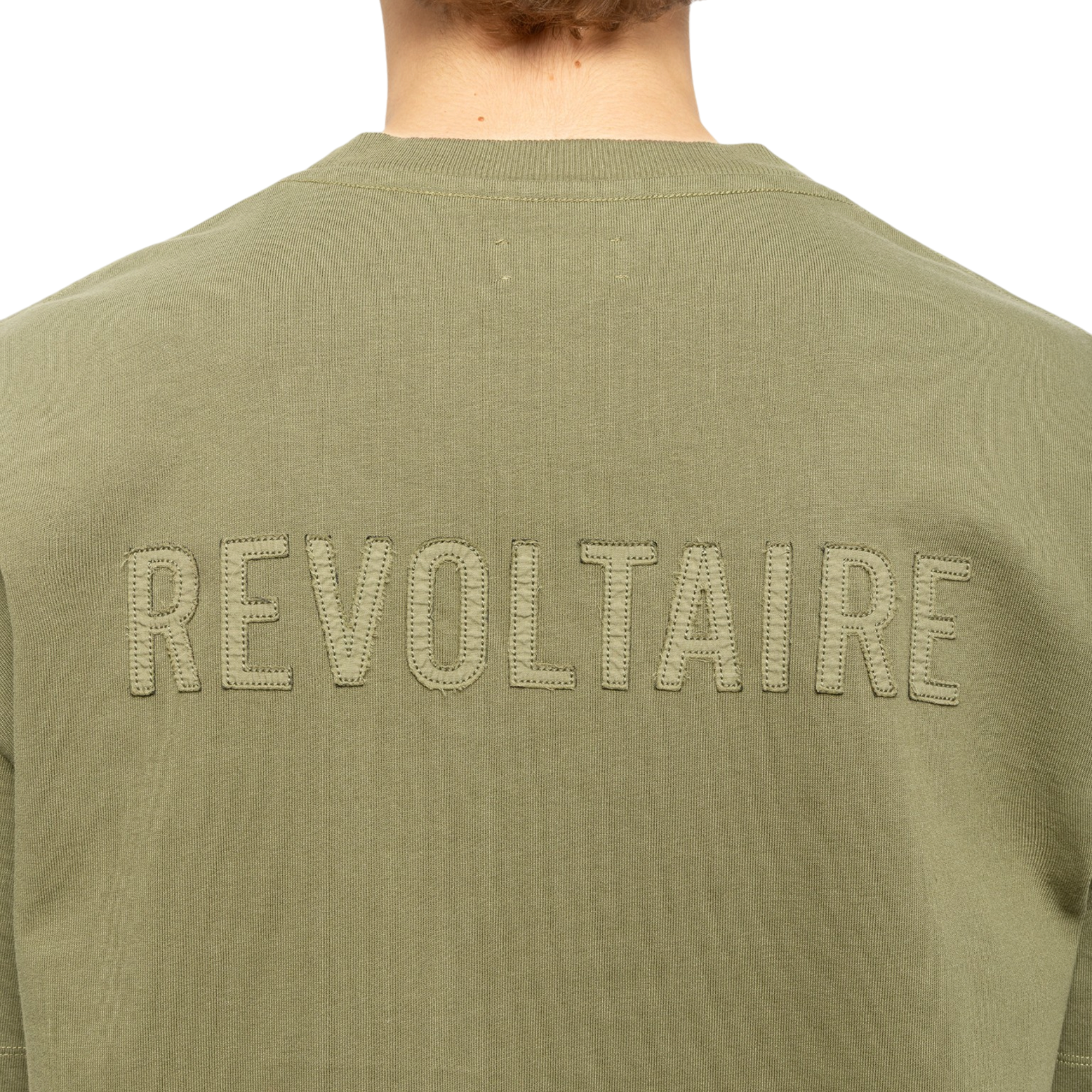 Teddyx Revoltaire Recycled Cotton T-Shirt - Mousse Green