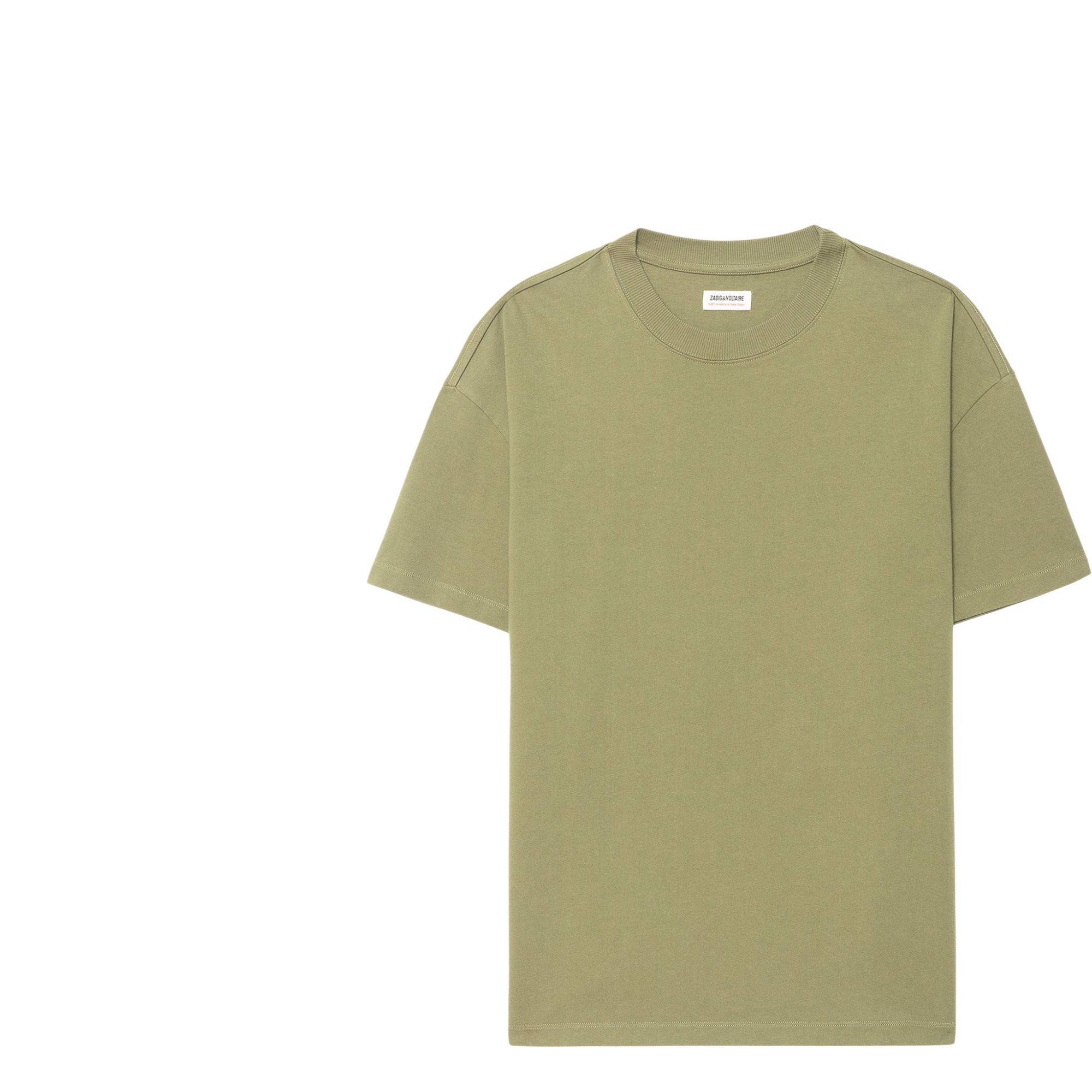 Teddyx Revoltaire Recycled Cotton T-Shirt - Mousse Green