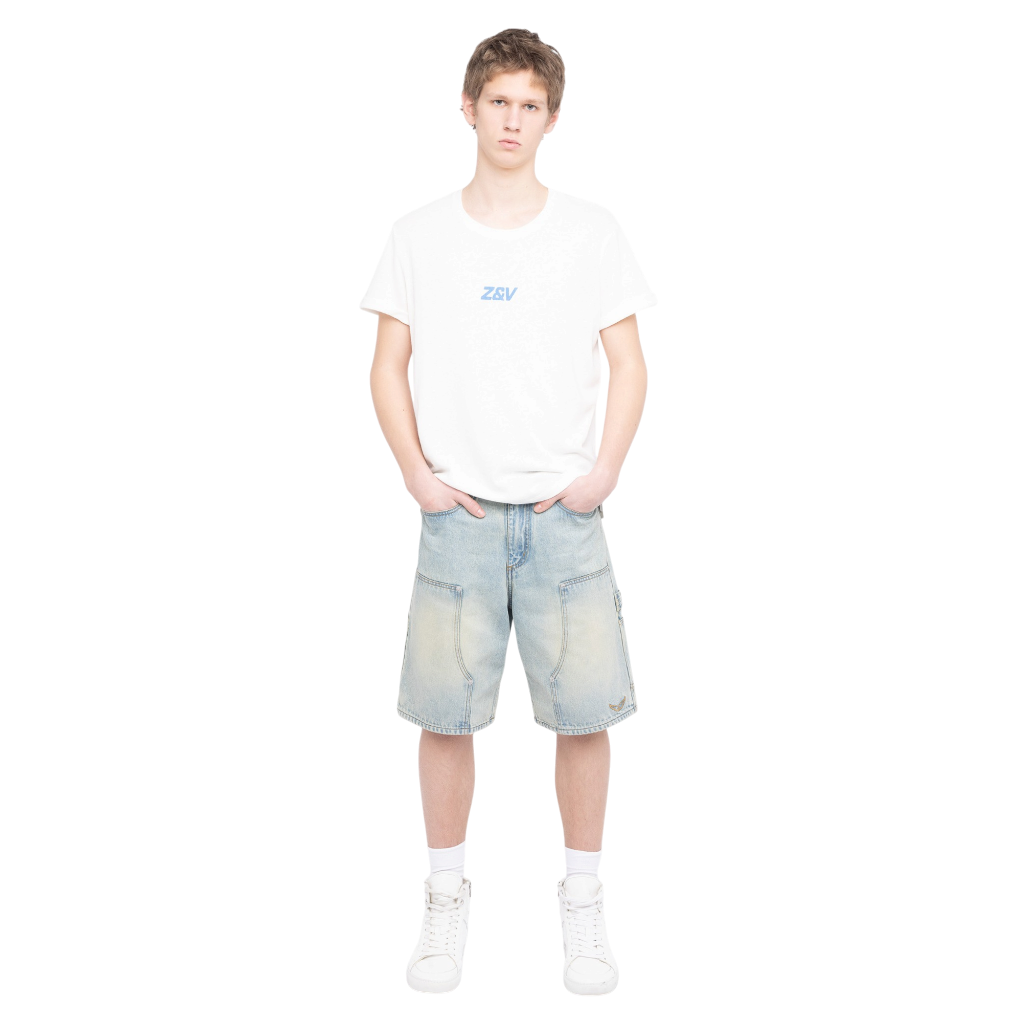 Tommy Summer Concert Cotton-Linen T-Shirt - Judo White