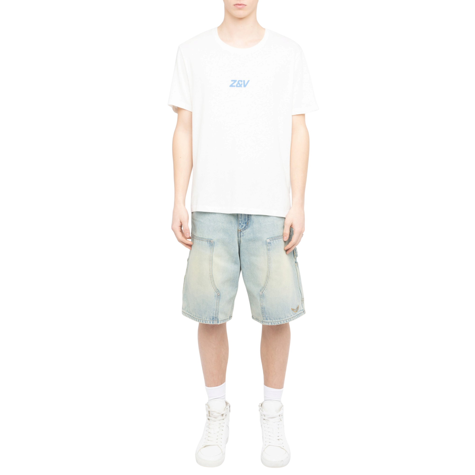 Tommy Summer Concert Cotton-Linen T-Shirt - Judo White