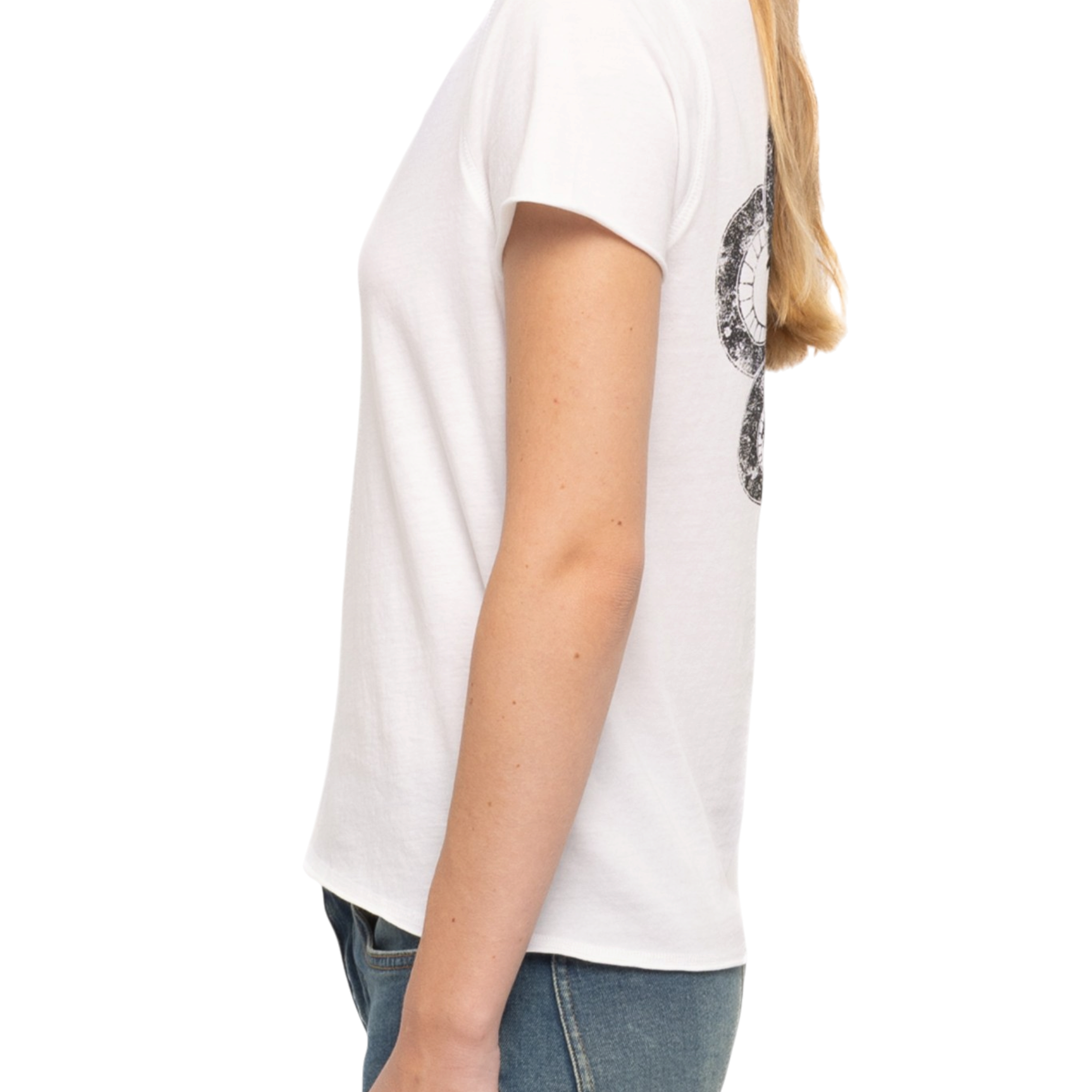 Tunisien Cotton Henley T-Shirt - White