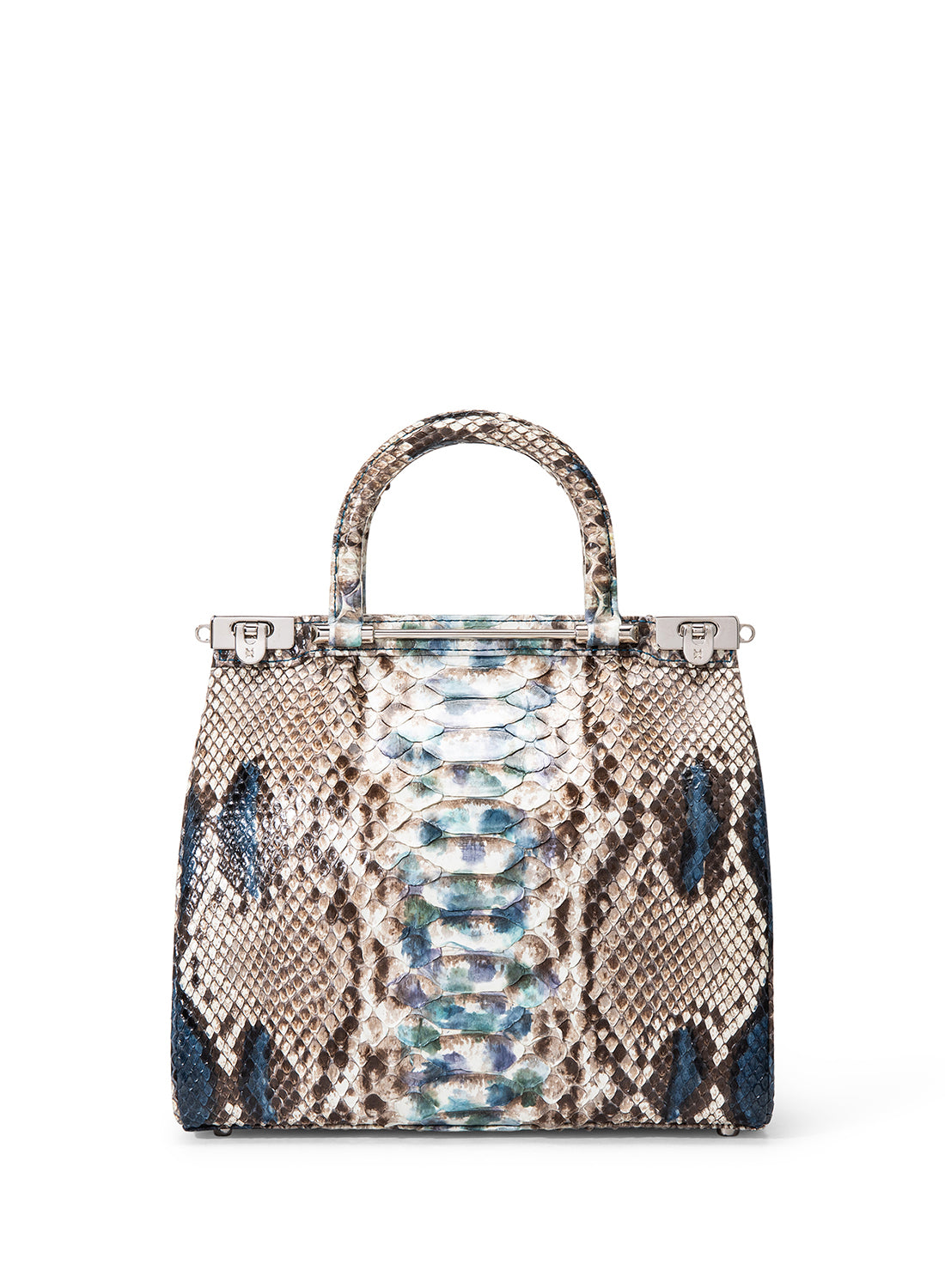 Tutti Frutti Raffles Classic Crocodile Leather Handbag