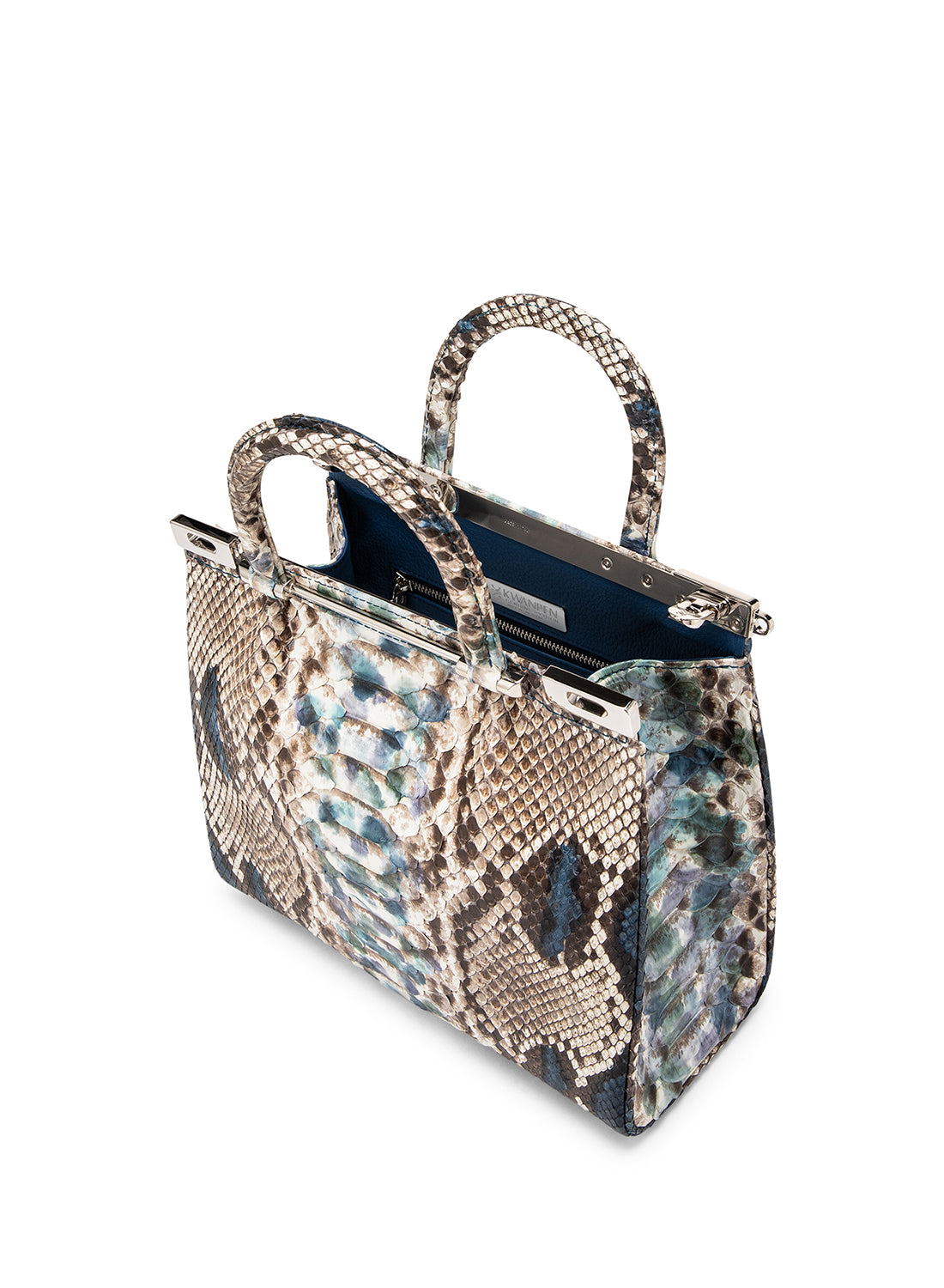 Tutti Frutti Raffles Classic Crocodile Leather Handbag