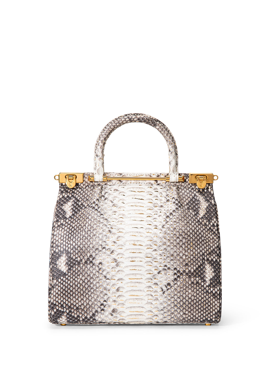 Orchidea Oro Raffles Classic Crocodile Leather Handbag