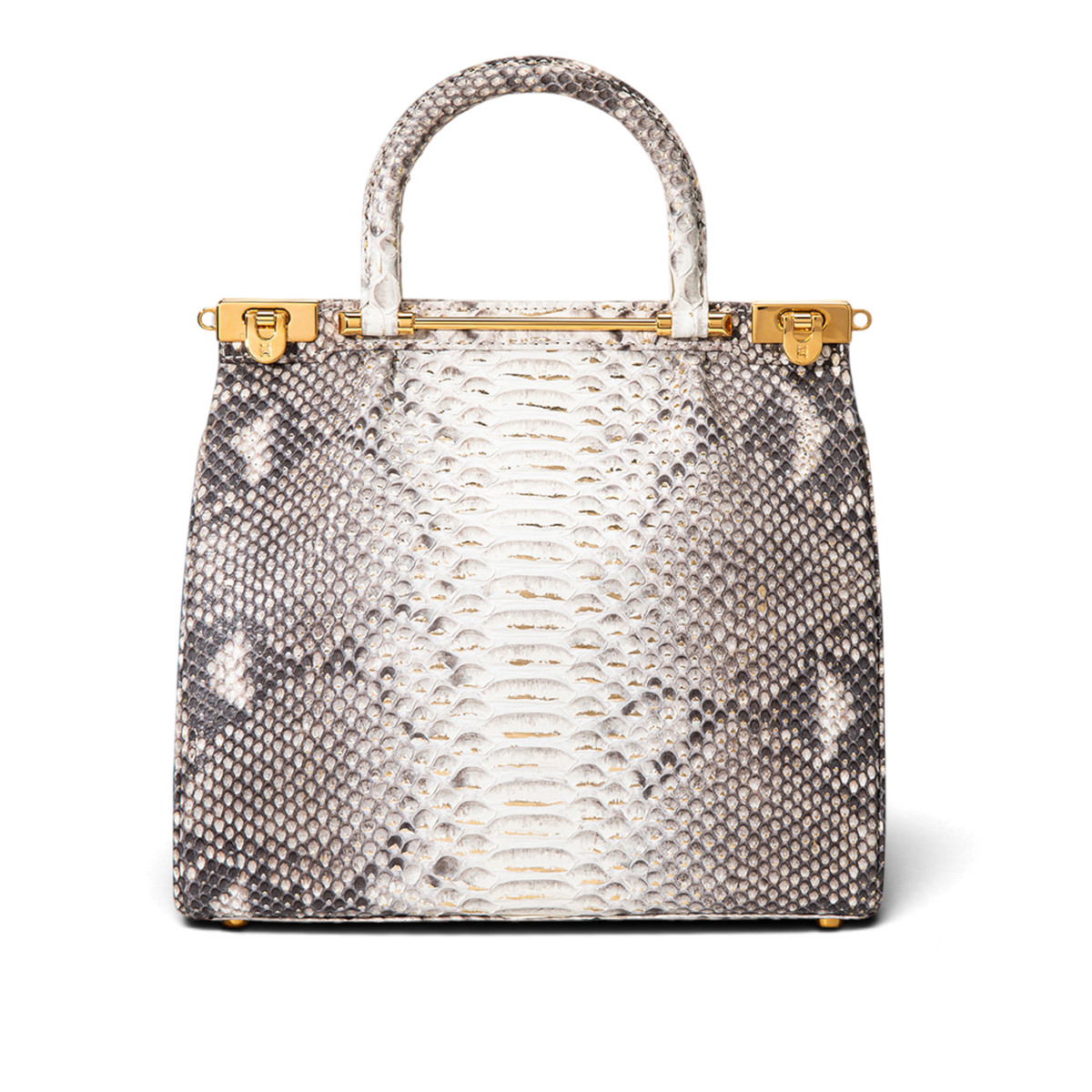 Orchidea Oro Raffles Classic Leather Handbag