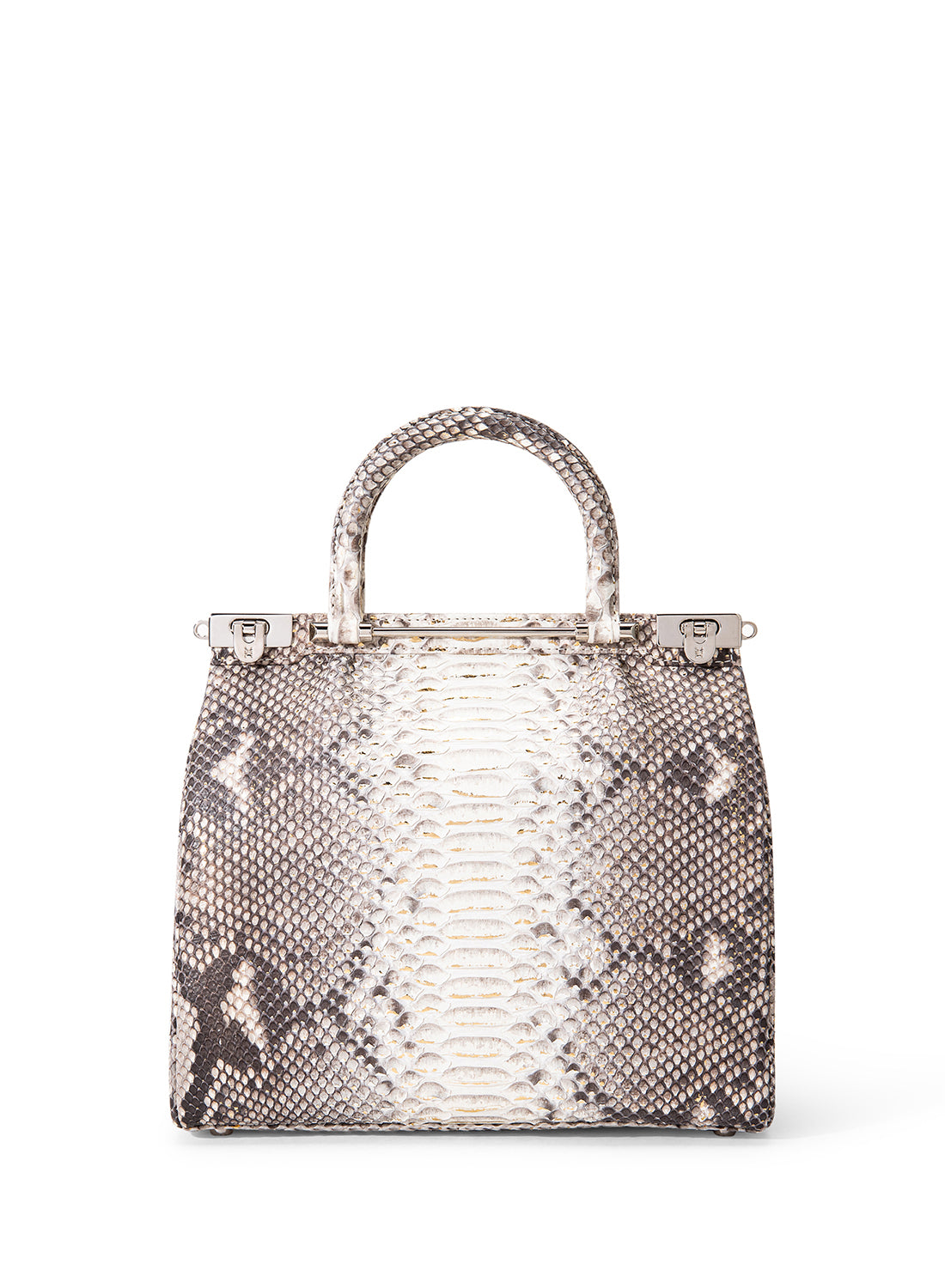 Orchidea Oro Raffles Classic Crocodile Leather Handbag
