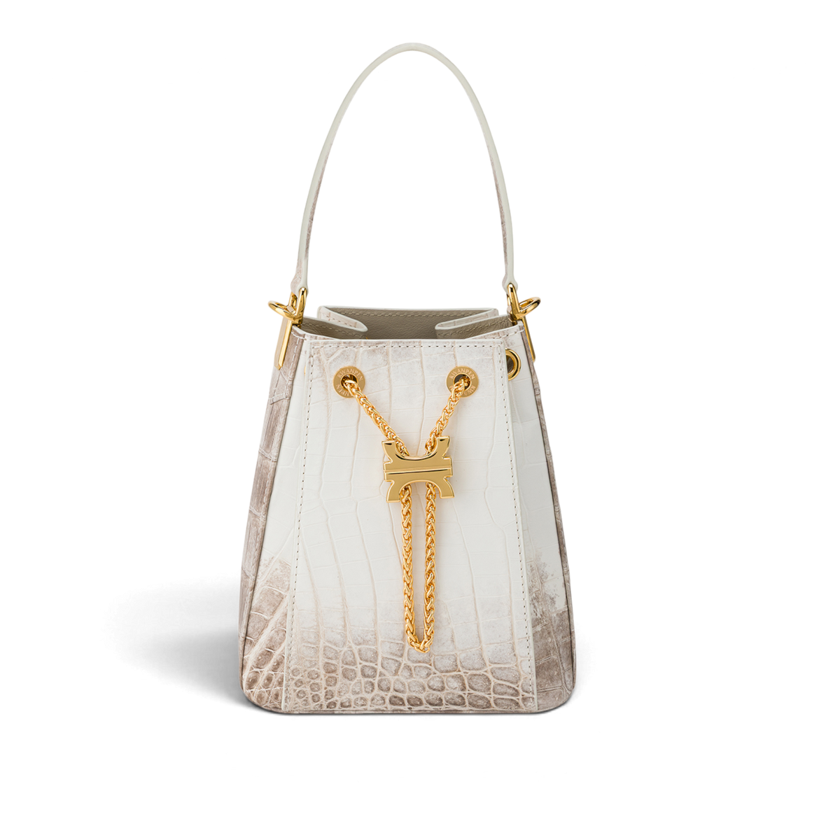 Crest Link Origami Bucket Bag