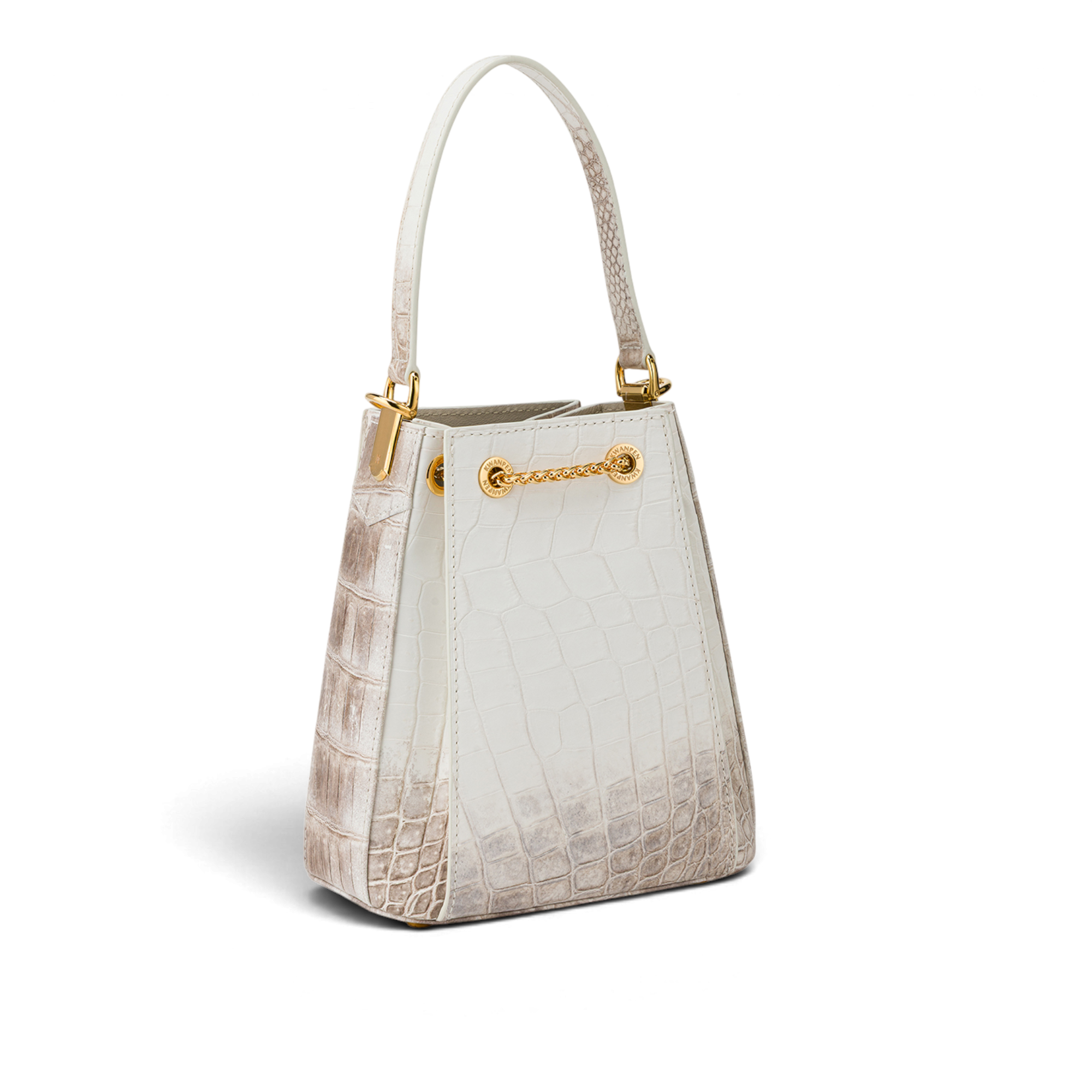 Crest Link Origami Bucket Bag