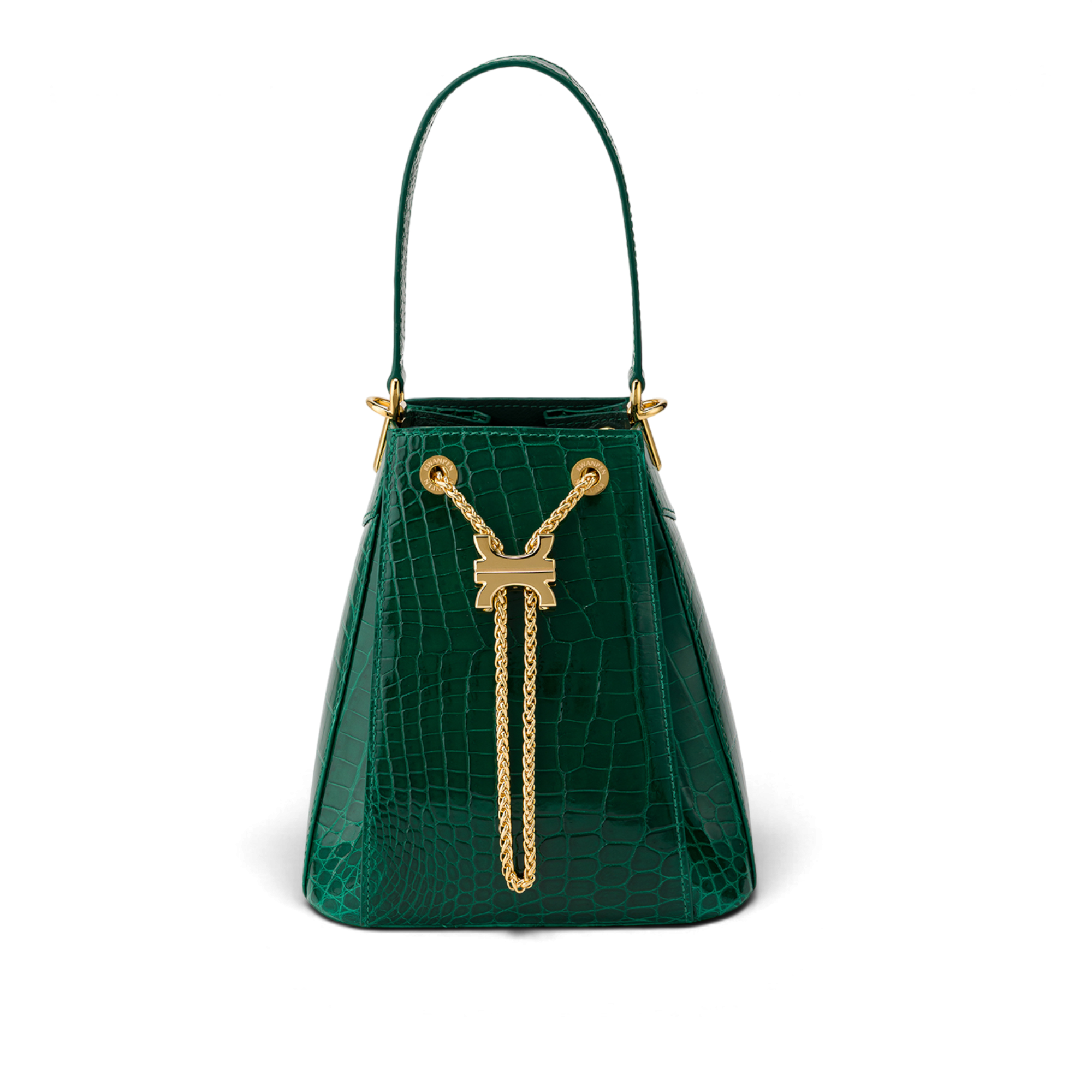 Crest Link Origami Bucket Bag