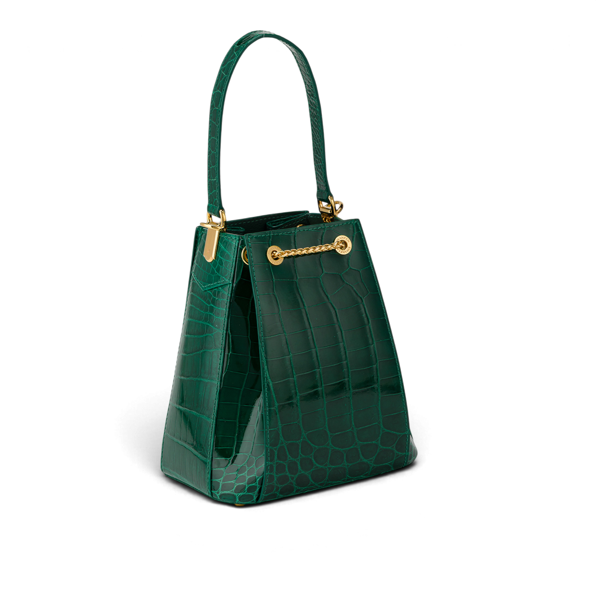 Crest Link Origami Bucket Bag
